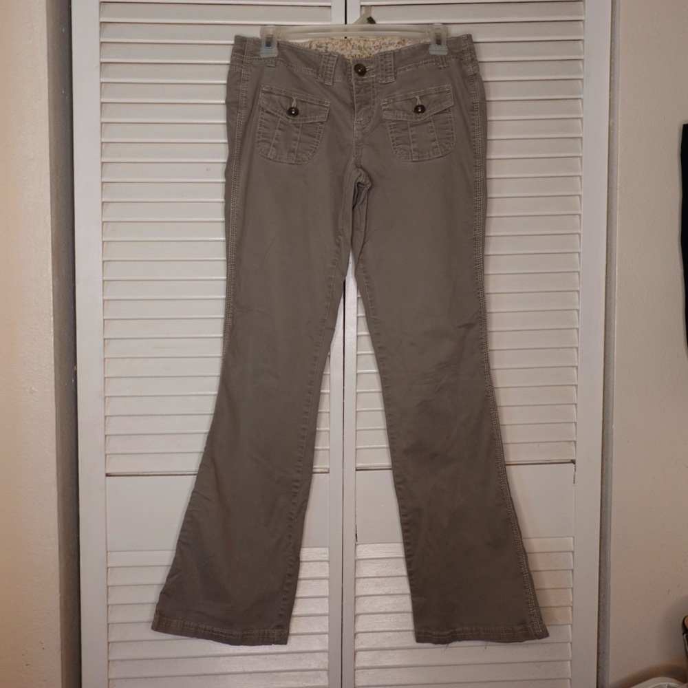 2000s l.e.i ashley trouble low/mid rise pants size - 5